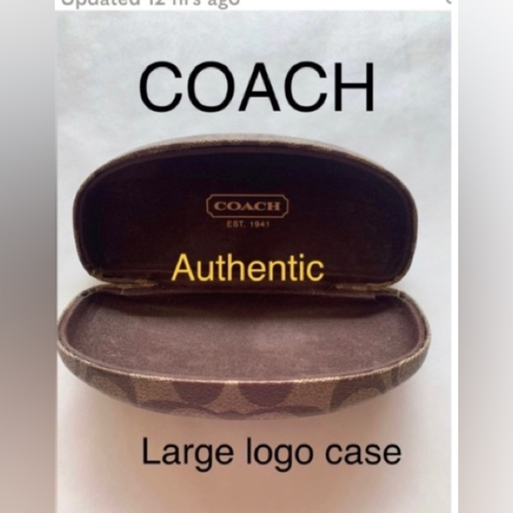 COACH - eye glass case